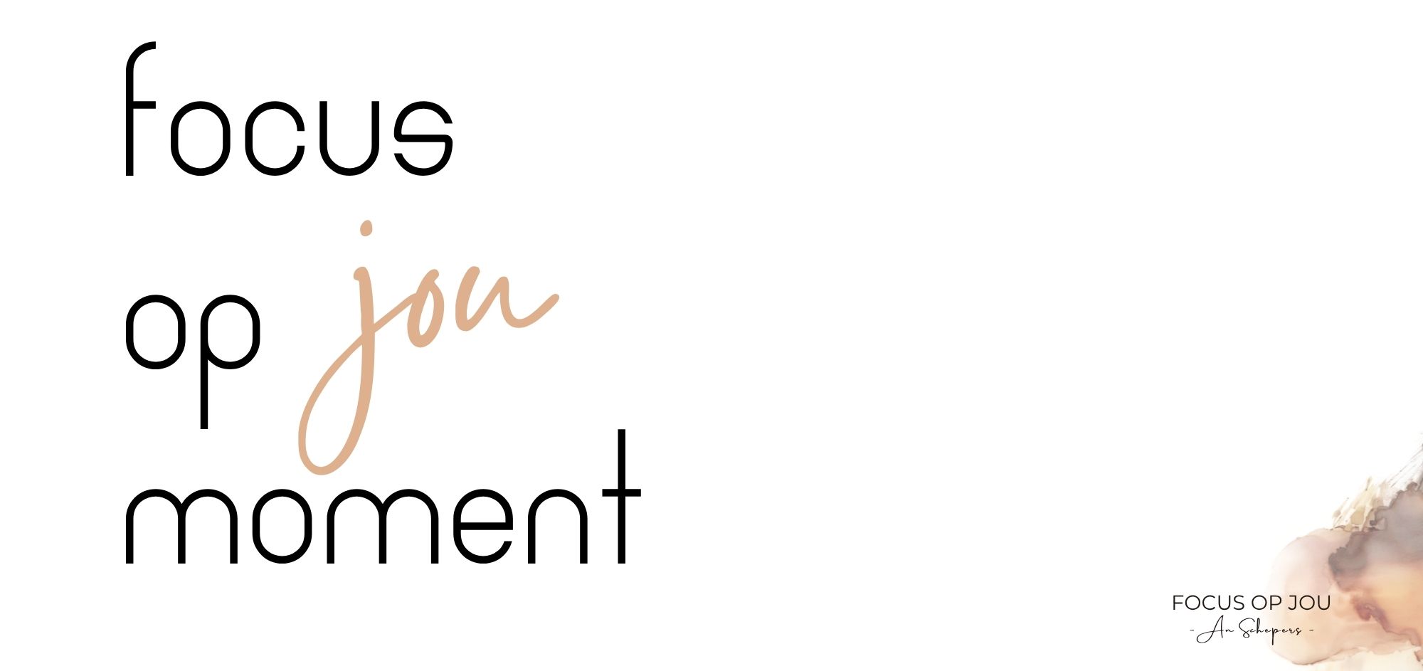 FOCOS OP JOU - Cadeaubon - focus op jou moment
